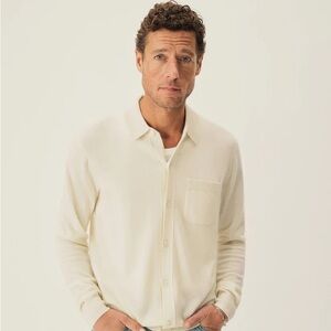 LNWOT Buck Mason California Cashmere Button Down